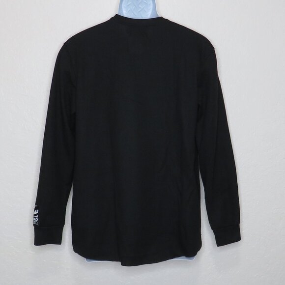 ECKO UNLTD* Men's Long Sleeve Crew Neck High/Low Curved Hem LOGO Sweater~ XL - Picture 2 of 11